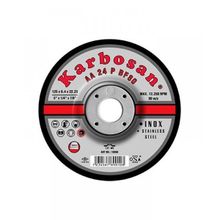 Karbosan 180x6.4x22.23 mm 910700 AA 24 P BF80 INOX Paslanmaz Çelik Taşlama Diski