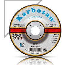 Karbosan 180x8.0x22.23 910580 A 24 Rs BF80 Bombeli Metal Taşlama Taşı