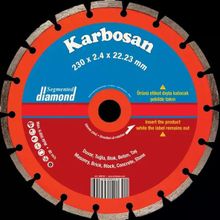 Karbosan 950130 230x2.4x22 Segmentli Beton