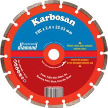 Karbosan 950130 230x2.4x22 Segmentli Beton