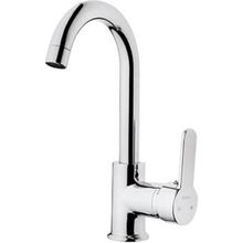Kare 14002 Delta Mix Krom Kısa Kuğu Lavabo Bataryası