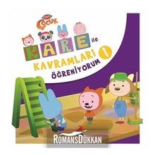 Kare İle Kavramları Öğreniyorum 1 Kollektif Erdem Yayınları