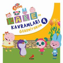 Kare İle Kavramları Öğreniyorum 4 Kollektif Erdem Yayınları