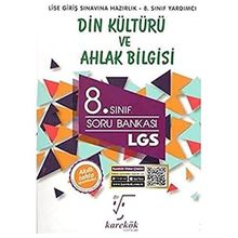 Karekök 8. Sınıf LGS Din Kültürü ve Ahlak Bilgisi Soru Bankası: Akıllı Tahta Uyumludur