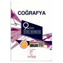 Karekök 9. Sınıf Coğrafya Soru Bankası