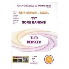 Karekök Yayıncılık TYT Tüm Dersler Eşit Ağırlık ve Sözel Soru Bankası