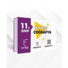 Karekök Yayınları 11. Sınıf Coğrafya Cep Test