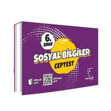 Karekök Yayınları 6. Sınıf Sosyal Bilgiler Cep Test
