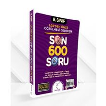Karekök Yayınları 8. Sınıf LGS den Önce Çözülmesi Gereken Son 600 Soru
