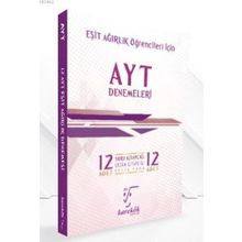 Karekök Yayınları AYT Eşit Ağırlık 12'li Denemeleri