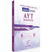 Karekök Yayınları AYT Öğrencileri İçin İddialısına Sayısal Denemeleri