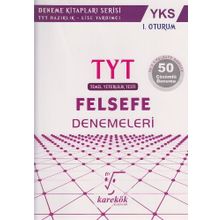 Karekök Yayınları TYT Felsefe Denemeleri - 1. Oturum