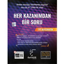 Karekök Yayınları - TYT Matematik Her Kazanımdan Bir Soru