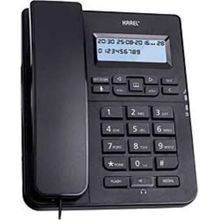 Karel TM145 RJ9 Kulaklıklı Headset Kablolu Masaüstü Telefon