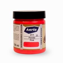 Karin 105 ml S:311 Pembe Ebru Boyası