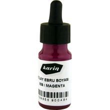 Karin 809 Magenta 30 ML Ebru Boyası