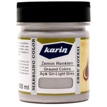 Karin 901 Açık Gri 105 ml Ezilmiş Ebru Boyası