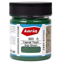 Karin Yaprak Yeşili 503 105 cc Ebru Boyası