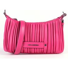 Karl Lagerfeld 245W3083 Pembe Deri Kadın Çapraz Çanta