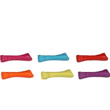 Karlie 10x2x2 Plastik Köpekler için Renkli Diş Kaşıma Kemik Oyuncak
