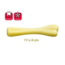 Karlie 17 cm Vanilya Aromalı Kemik Şeklinde Köpek Çiğneme Oyuncağı