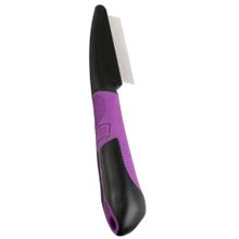 Karlie 21 cm Mor-Siyah Kedi Pire Tarağı