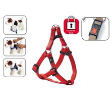 Karlie 35-60 cm Kırmızı Kilitli Köpek Göğüs Tasması
