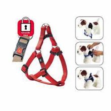 Karlie 60-90 cm Kırmızı Kilitli Köpek Göğüs Tasması
