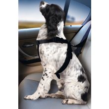 Karlie 68-86 Siyah Köpek Araç İçi Göğüs Tasması