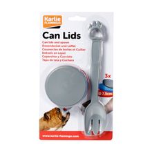 Karlie 7 cm 3'lü Konserve Mama Kapağı Kaşık