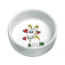 Karlie Seramik Tavşan 300 ml 11 cm Mama Kabı
