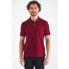 Karpefingo 6Y1817BO Bordo Polo Yaka Erkek T-shirt