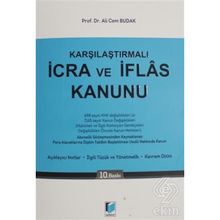 KARŞILAŞTIRMALI İCRA VE İFLAS KANUNU - ALI CEM BUDAK;TÜLAY ÖZER