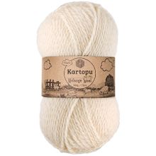 Kartopu Ak Soft K025 Krem İplik
