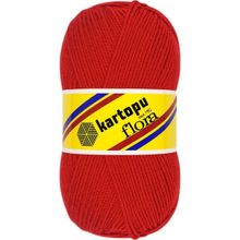 Kartopu Ak Soft K150 Kırmızı İplik