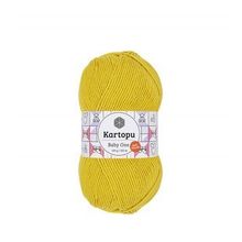 Kartopu K1321 Baby One Sarı Bebe Yünü