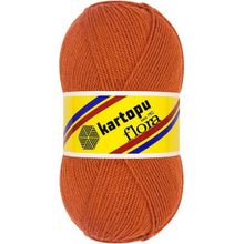 Kartopu K263 Flora Tarçın Rengi Örgü Patik İpi