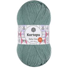 Kartopu K493 Baby One Azur Tüylenmeyen El Örgü İpi Yünü