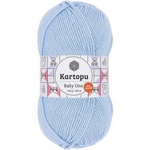 Kartopu K544 Mavi Baby One Tüylenmeyen El Örgü İpi Yünü