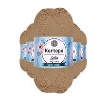 Kartopu K837 Ten Lotus Bikini Büstiyer Bluz 5 Adet Örgü İpi