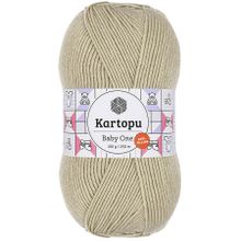 Kartopu K861 Bej Baby One Tüylenmeyen El Örgü İpi Yünü