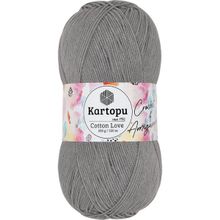 Kartopu K990 Gri Cotton Love 100 gr El Örgü İpi