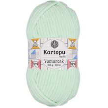 Kartopu Yumurcak Kadife Su Yeşili K560 El Örgü İpi
