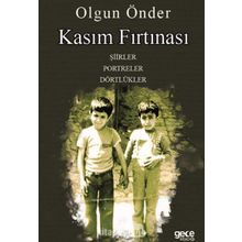 Kasım Fırtınası: Şiirler-Portreler-Dörtlükler - Kolektif