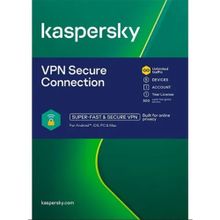 Kaspersky Vpn Secure Connection 5 Cihaz 1 Yıl Antivürüs