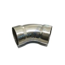 Katar Alüminyum 50 mm 45 Derece Bronz 3'lü Şişme Dirsek