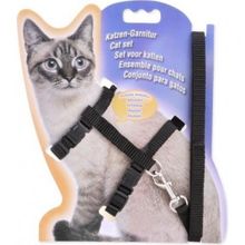 Katzen-Garnitur 120 cm Pratik Ayarlanabilir Yavru ve Yetişkin Kedi Bel ve Göğüs Tasması