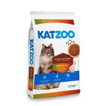 Katzoo Gurme Tavuklu Yetişkin 12x1.5 kg Kedi Maması
