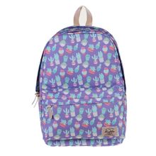Kaukko K1308 Nature Kaktüs Lila Sırt Çantası