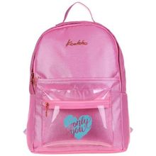 Kaukko K1572 Magical Transparent Pembe Sırt Çantası